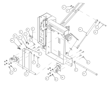 Section 03 Diagram and Parts List for CC-100 171320-9H MK Diamond Concrete Saw